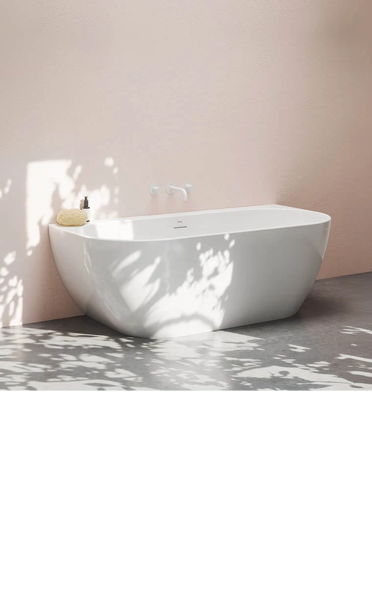 Ravak Freedom W - Baignoire autoportante 166x80 cm, blanche XC00100024