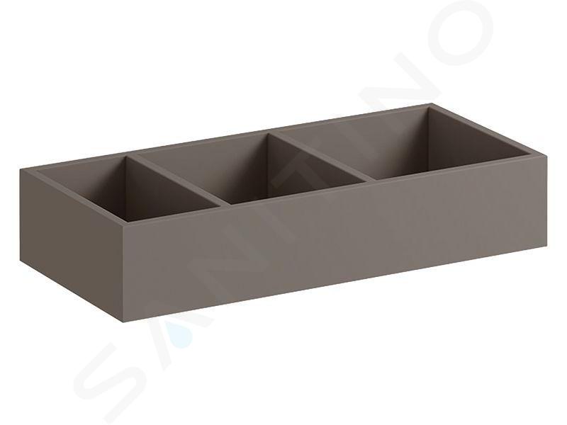 Geberit Xeno 2 - Organizer do szuflad 323x62 mm, szary 500.526.00.1