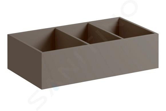 Geberit Xeno 2 - Organizer do szuflad 37x10 cm, szary 500.527.00.1