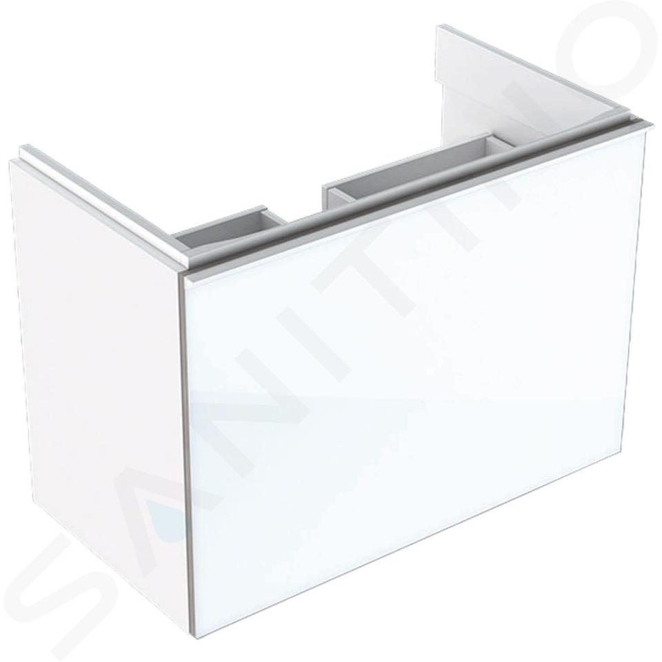 Geberit Acanto - Armario bajo el lavabo 75 cm, blanco brillante 500.615.01.2