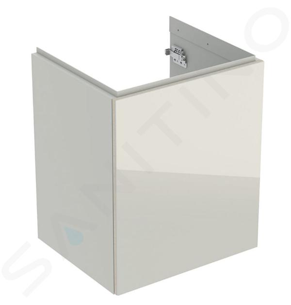 Geberit Acanto - Unterschrank für Handwaschbecken 45 cm, sandgrau 500.608.JL.2