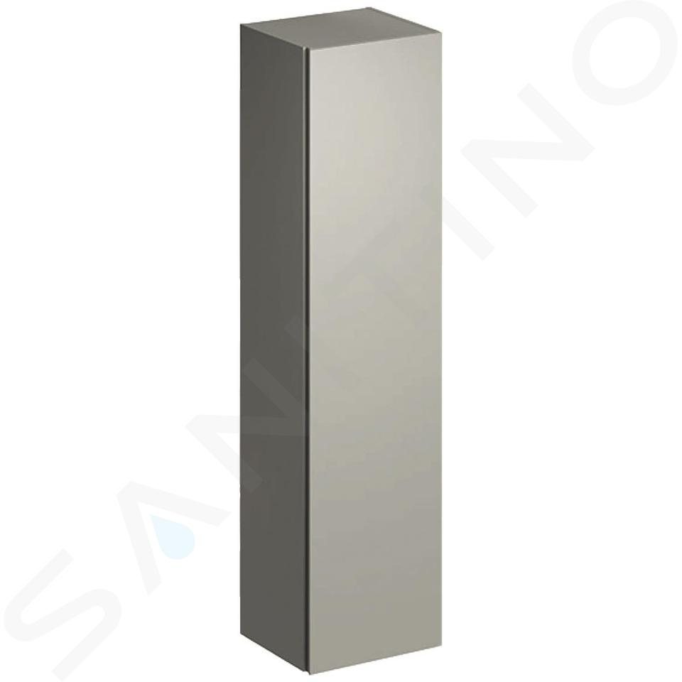 Geberit Xeno 2 - Petite armoire haute 1.70x40 cm, miroir intérieur, gris-beige 500.503.00.1