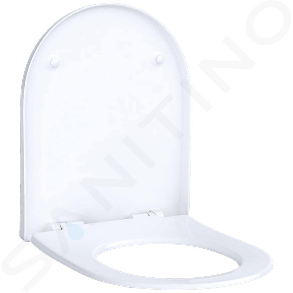 Geberit Acanto - WC-Sitz, Duroplast, Softclose, weiß 500.605.01.2