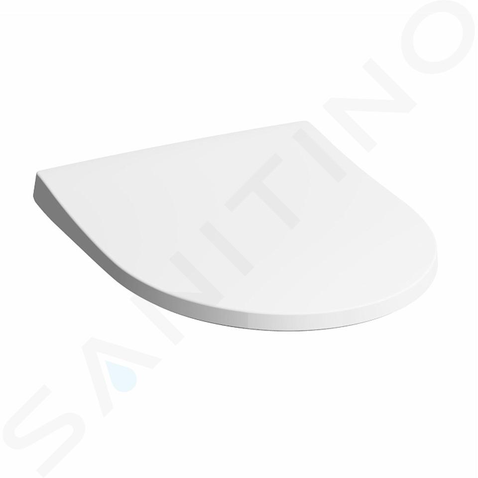 Geberit iCon - Capac de toaletă, duroplast, Softclose, alb 574950000