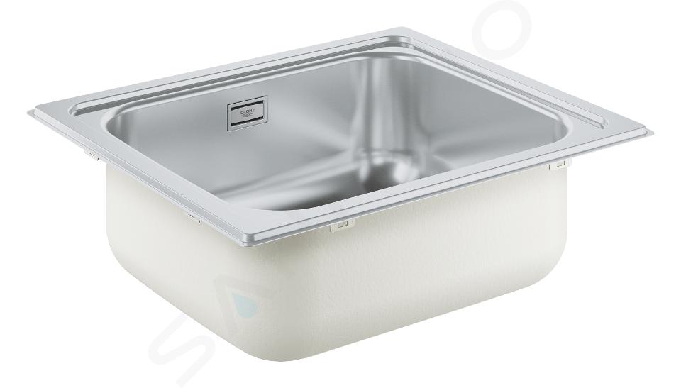 Grohe Dřezy - Dřez K200, 533x458 mm, kartáčovaná nerez ocel 31719SD0