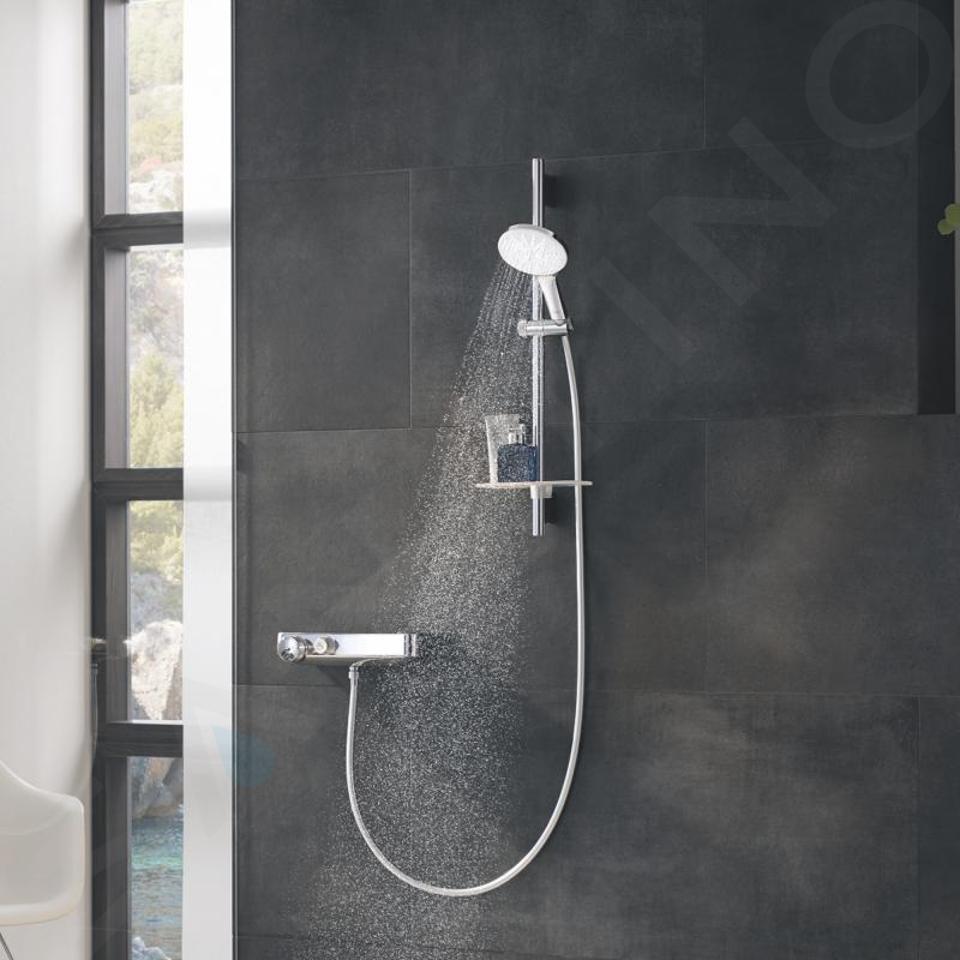 Grohe Rainshower New - Conjunto de alcachofa de ducha, barra y