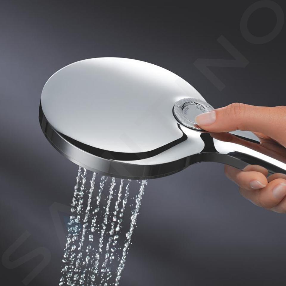 De kamer schoonmaken Medicinaal oppervlakkig Grohe Rainshower SmartActive - Handdouche 130 9,5 l/min, 3-jets, moon white  26574LS0 | Sanitino.nl