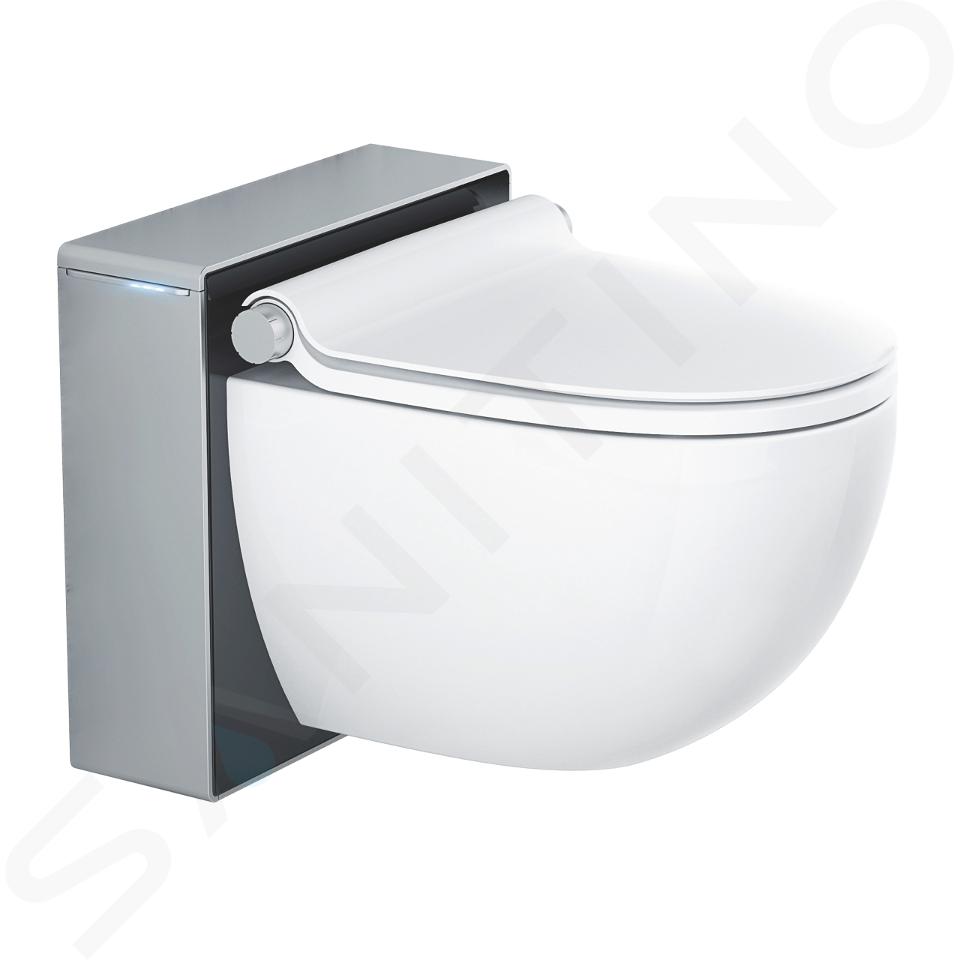 Douchette WC Hansgrohe pour toilette intime bidette chromé - Garantie 5 ans