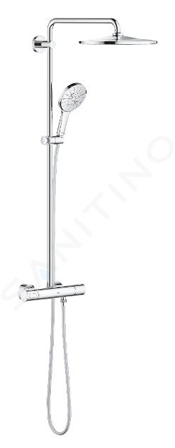 Grohe Rainshower SmartActive - Colonne de douche 310 avec mitigeur thermostatique, 3 jets, chrome 26647000