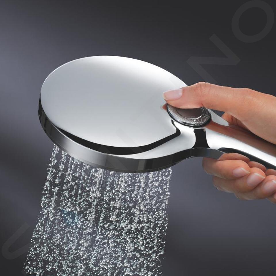 Grohe - Grohtherm Grifo termostático para bañera + Conjunto de ducha  Rainshower