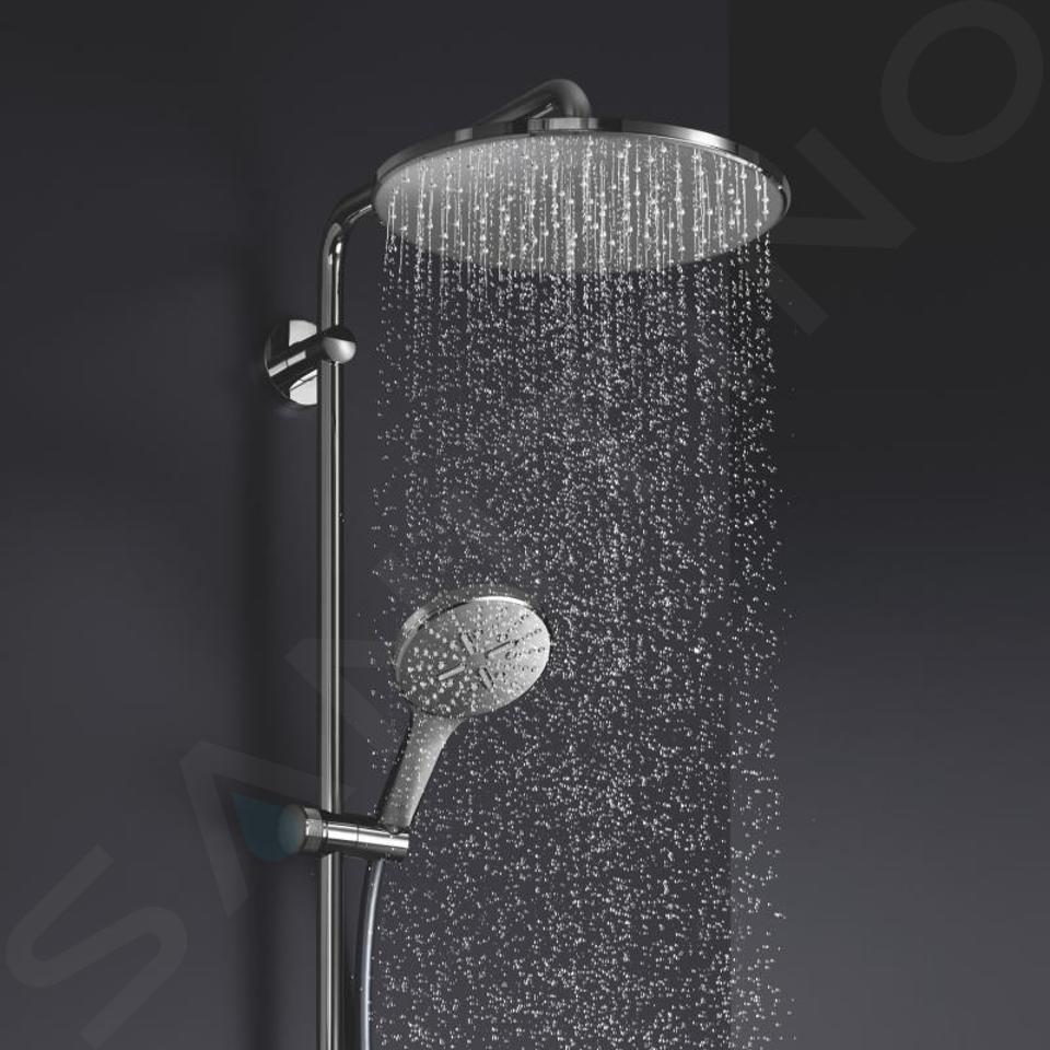 Grohe - Grohtherm Grifo termostático para bañera + Conjunto de ducha  Rainshower