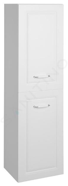 Aqualine Favolo - Armoire avec panier, 400x1500x310 mm, 1 porte L/P, blanc mat FV160