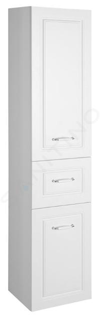 Aqualine Favolo - Armoire avec panier, 40x184x31 cm, blanc mat FV180