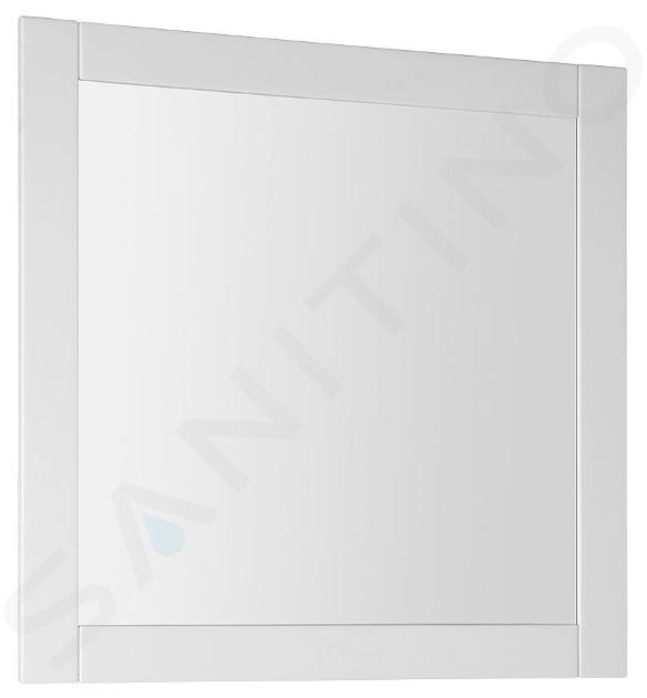 Aqualine Favolo - Oglindă 80x80 cm, alb mat FV080