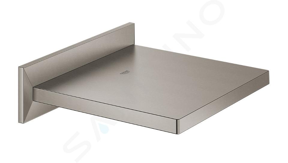 Grohe Allure Brilliant - Waterval uitloop voor bad en douche, geborsteld Hard Graphite 13319AL0