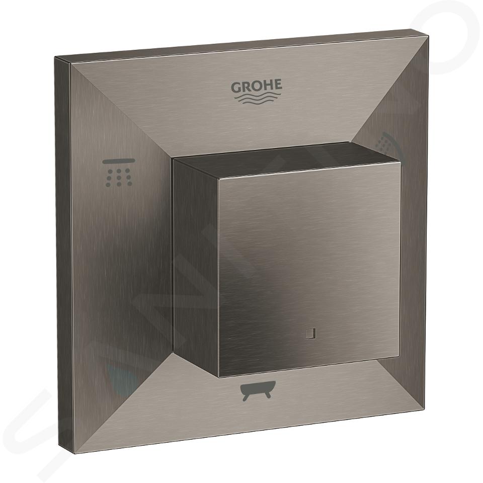 Grohe Allure Brilliant - Deviatore a 5 utenze, Hard Graphite spazzolata 19798AL0