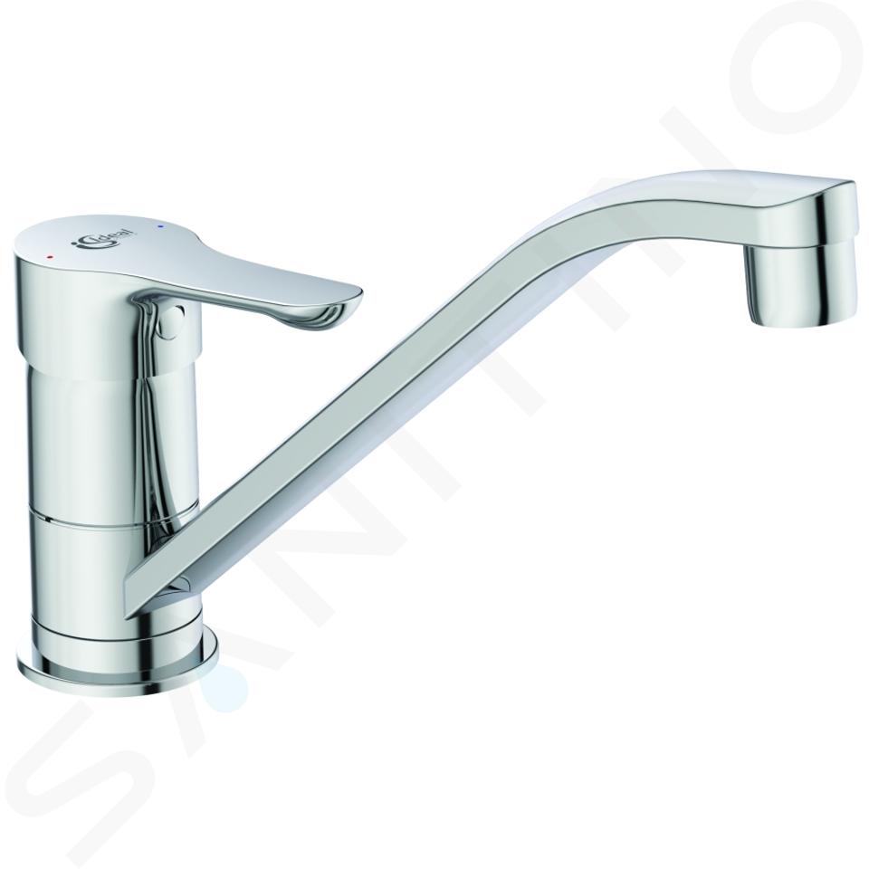 Ideal Standard Alpha - Miscelatore a parete per vasca da bagno, cromo  BC654AA