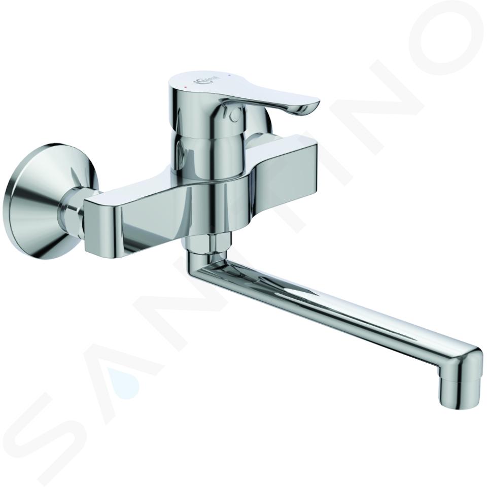 Ideal Standard Alpha - Grifo de cocina de pared, cromo BC661AA