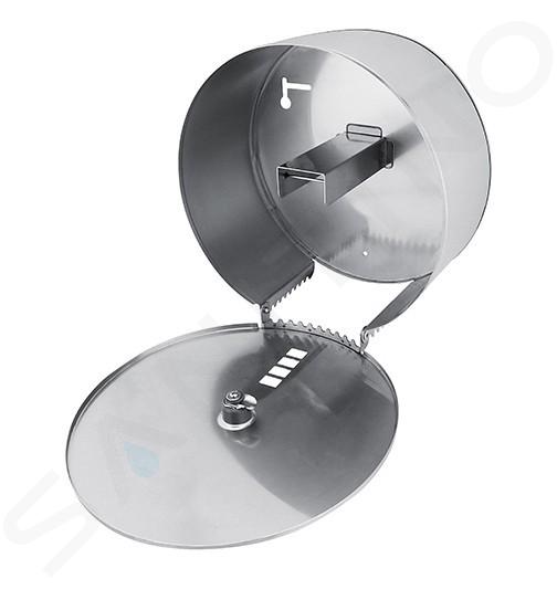 Nimco Altro - Porta carta igienica, acciaio inox spazzolato HPM 27055-10