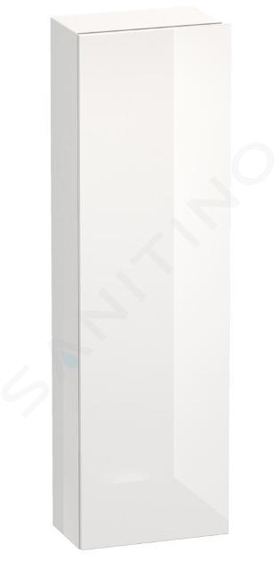 Duravit DuraStyle - Skříňka vysoká 1400x400x240 mm, levá, lesklá bílá DS1218L2222