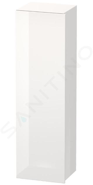 Duravit DuraStyle - Armario alto 1400x400x360 mm, variante izquierda, blanco brillante DS1219L2222