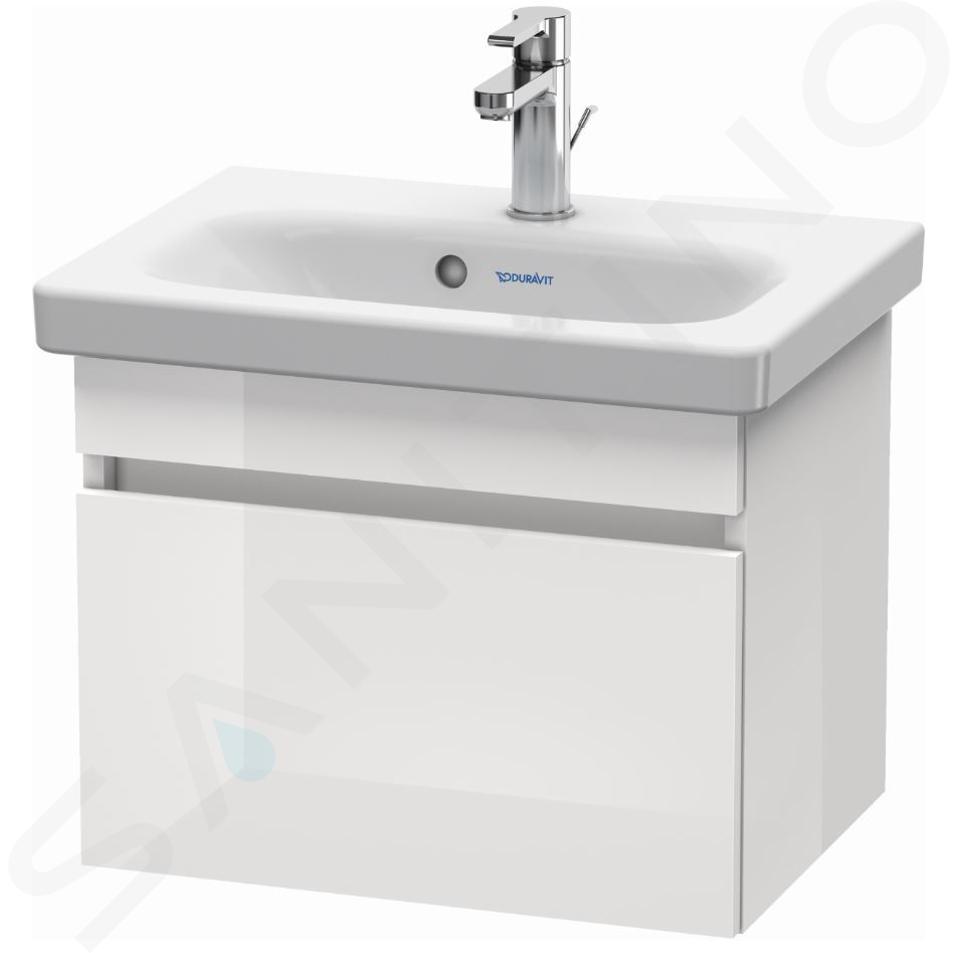 Duravit DuraStyle - Waschtischunterschrank Compact, 398x500x368 mm, mit 1 Aufzug, weiß glänzend DS630302222