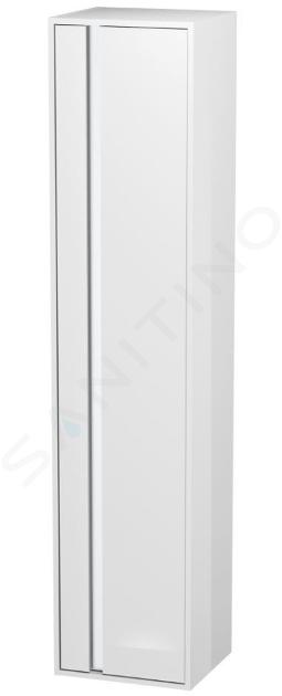 Duravit Ketho - Armario alto 1800x400x360 mm, variante derecha, blanco brillante KT1255R2222