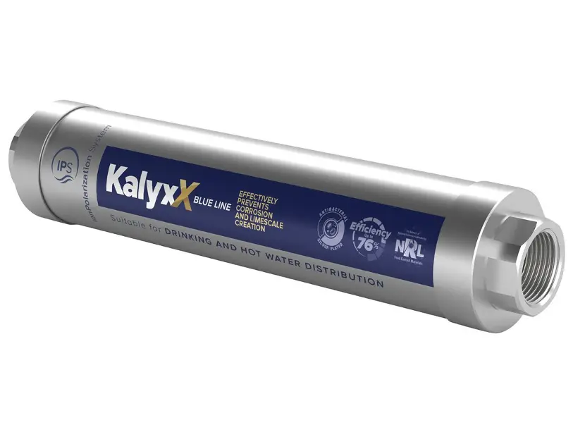 Sapho Swiss Aqua - Zmiękczacz wody IPS Kalyxx BlueLine G 1/2, stal nierdzewna IPSKXG12