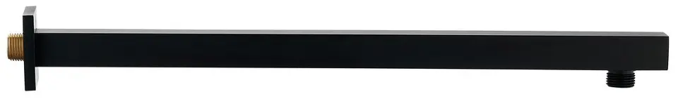 Sapho - Duscharm fyrkant 40 cm, svart matt SL102