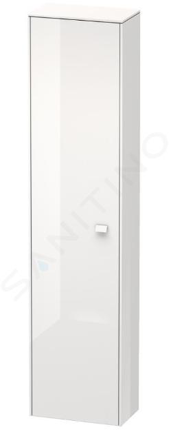 Duravit Brioso - Dulap înalt 1770x420x240 mm, stânga, alb lucios BR1320L2222