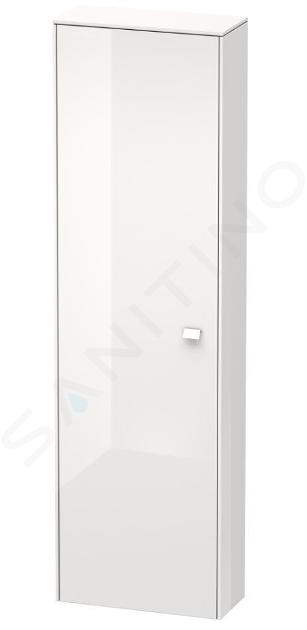 Duravit Brioso - Skříňka vysoká 177x52x24 cm, levá, lesklá bílá BR1321L2222