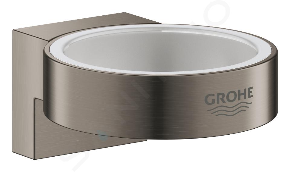 Grohe Selection - Halter für Becher / Seifenspender, Hard Graphite gebürstet 41027AL0