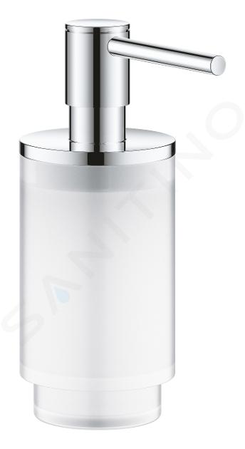 Grohe Selection - Dispenser di sapone liquido, vetro/cromo 41028000