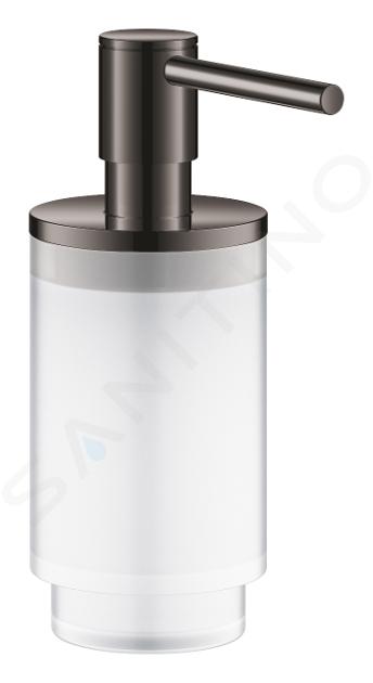 Grohe Selection - Zeepdispenser, glas/Hard Graphite 41028A00