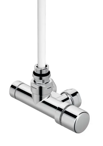 Levně Zehnder Příslušenství - Rohová armatura 1-bodová SET K, 1/2, s regulační hlavicí vpravo, přívod vlevo, rozteč 50 mm, nerez 839010