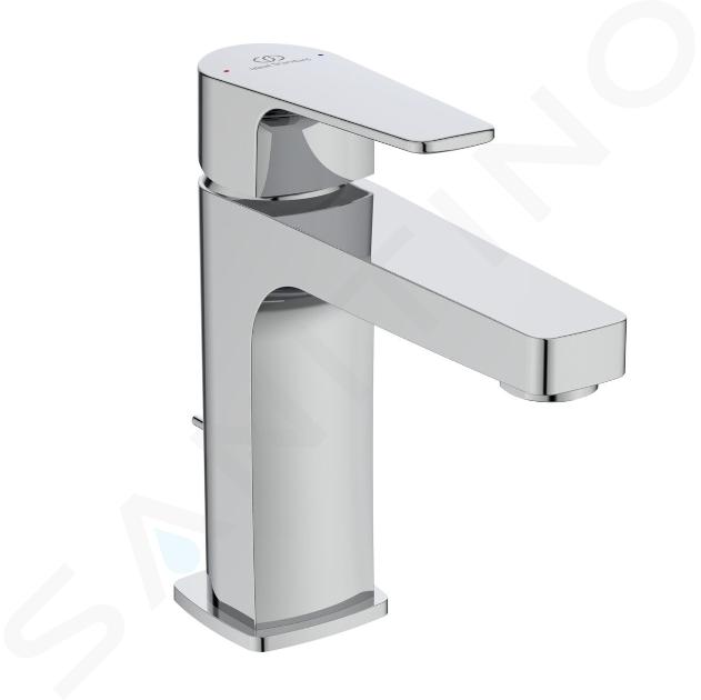 Ideal Standard Cerafine D - Miscelatore da lavabo, con sistema di scarico, cromo BC686AA