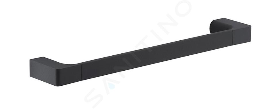 Sapho Gedy Pirenei - Suport prosoape, lungime 350 mm, negru mat PI213514