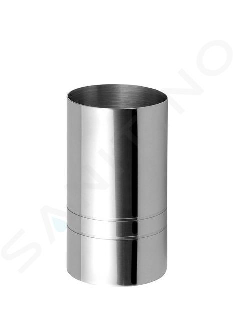 Sapho Ridder London - Vaso para cepillos y pasta de dientes, cromo 2106100