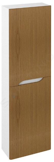 Sapho Mediena - Armoire haute 400x1400x200 mm, blanc mat/chêne naturel MD452