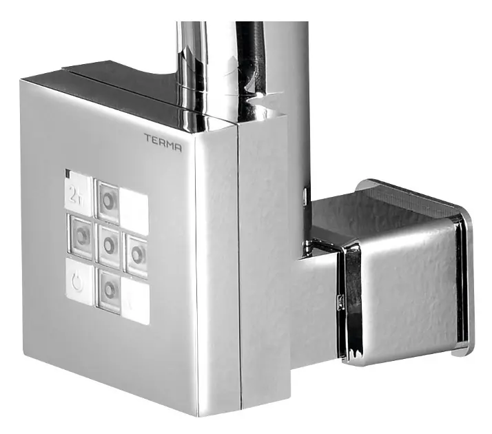 Sapho KTX - Tijă de încălzire cu termostat, 400 W, crom KTX-CW-400