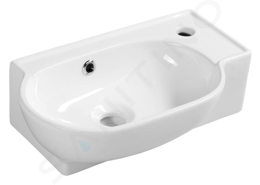 Sapho Small - Lavabo Yumo 450x280 mm, bianco 3045