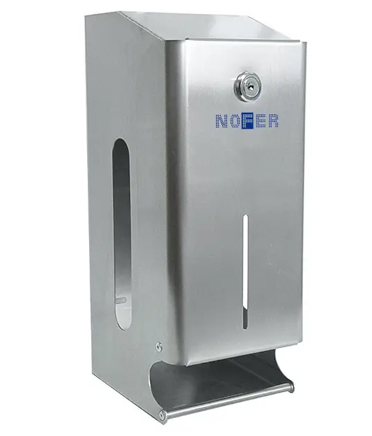 Sapho - Dozator za 2 role toaletnog papira, nehrđajući čelik 05101.B