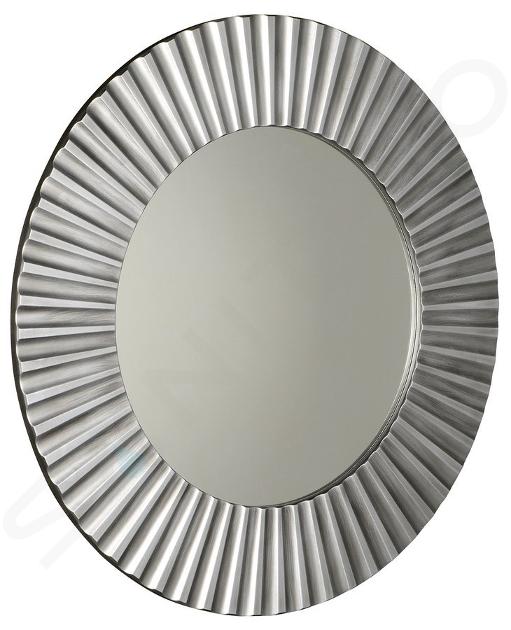 Sapho Miroirs - Miroir Pride dans un cadre, diamètre 90 cm, argenté PD902