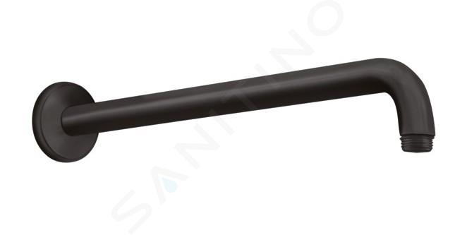 Hansgrohe Aktiva - Brazo de ducha 389 mm, negro mate 27413670