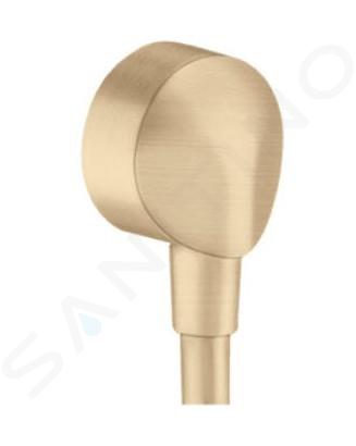 Hansgrohe Fixfit - Wandanschluss E ohne Rückflussverhinderer, Bronze gebürstet 27454140