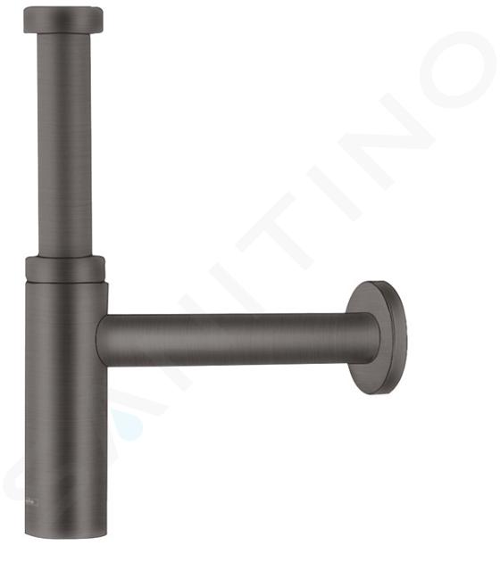 Hansgrohe Sifones - Sifón recto Flowstar S, cromo negro cepillado 52105340