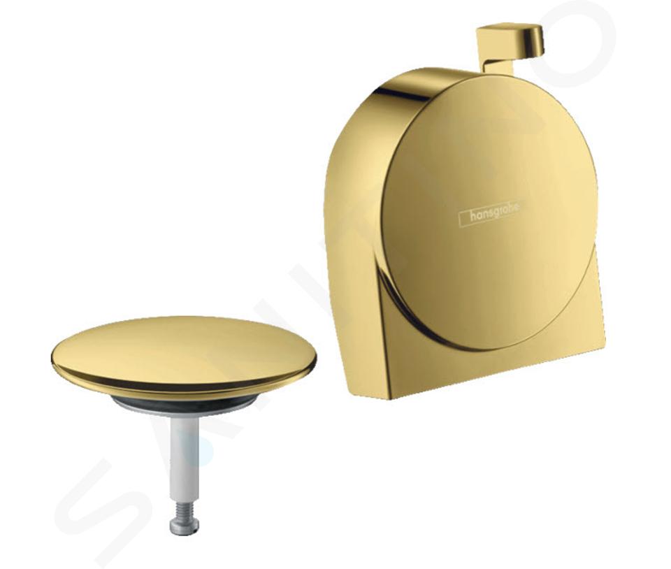 Hansgrohe Exafill S - Set esterno bocca di erogazione per vasca da bagno, color oro lucido 58117990