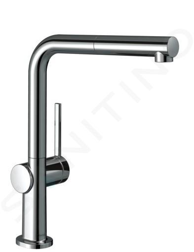 Hansgrohe M54 - Baterie chiuvetă Talis cu aerator extractibil, crom 72808000