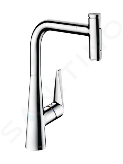 Hansgrohe Talis Select M51 - Spültischarmatur Talis Select, mit ausziehbarer Brause, verchromt 72823000