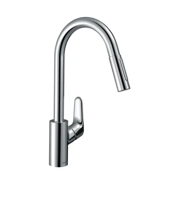 Hansgrohe Focus M41 - Spültischarmatur Focus, mit ausziehbarer Brause ...